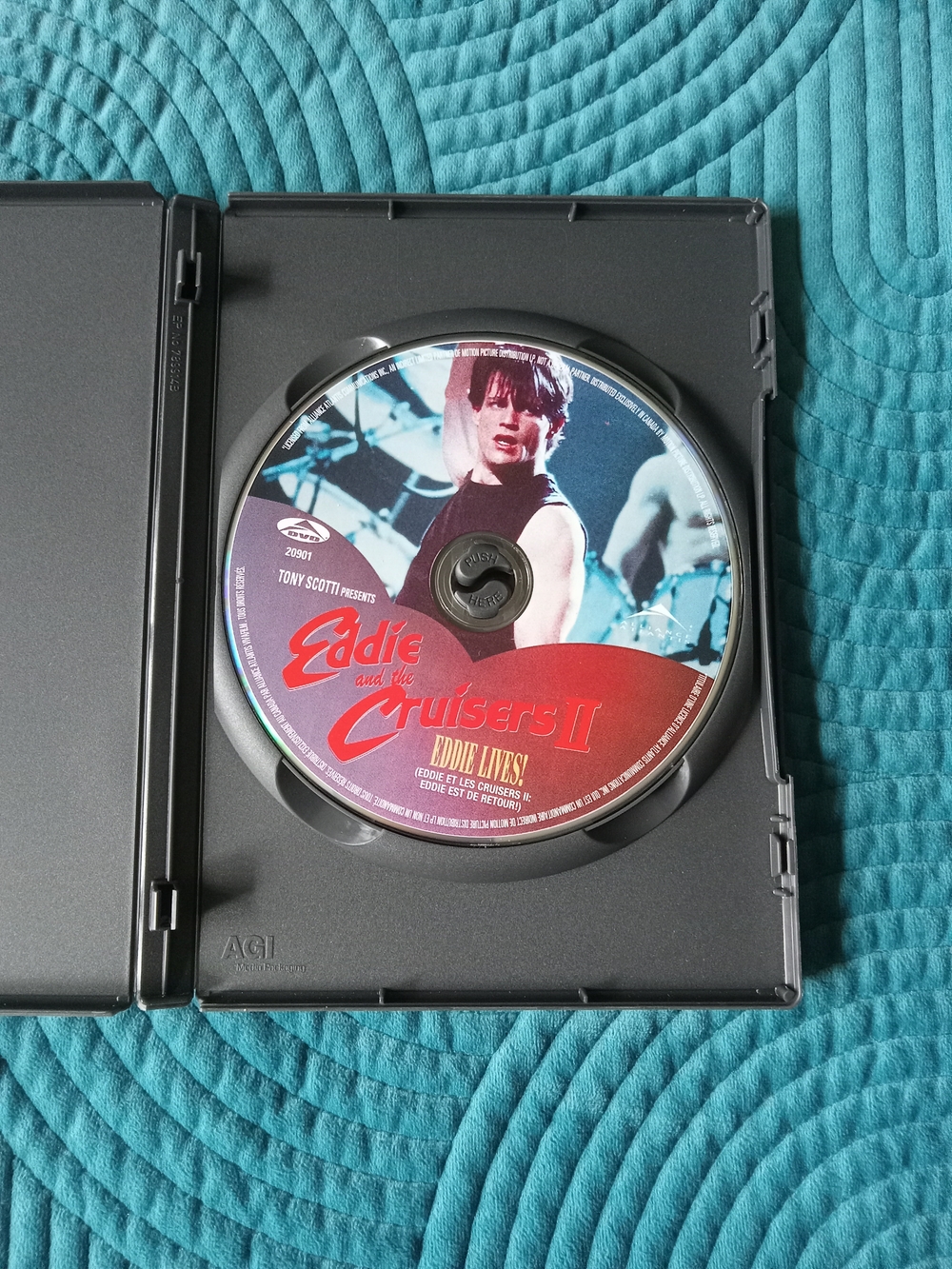 DVD Of 1989 musical drama film Eddie and the Cruisers II: Eddie Lives!. - Picture 3 of 3